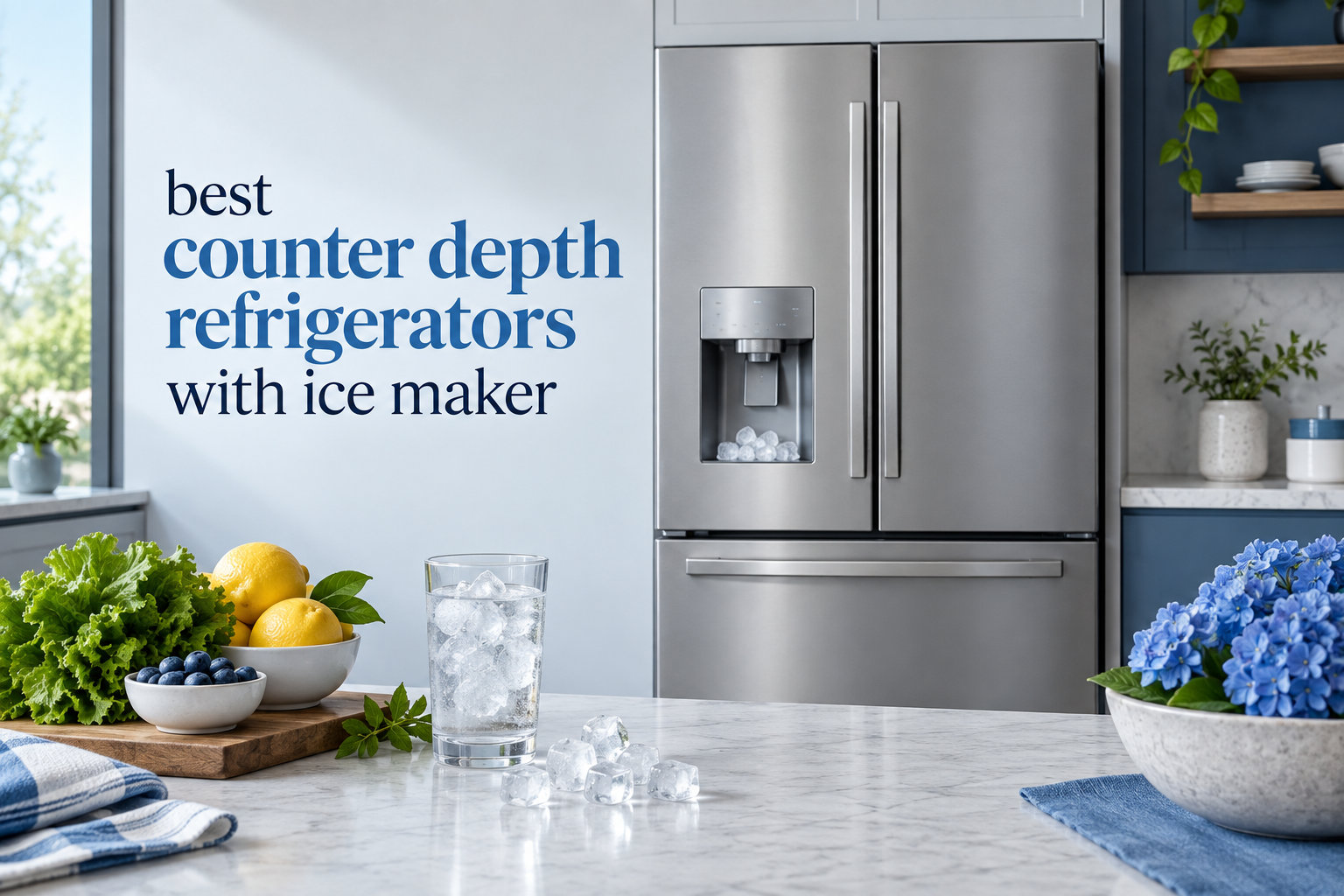 8 Best Counter Depth Refrigerators with Ice Maker (September 2026) Top Picks