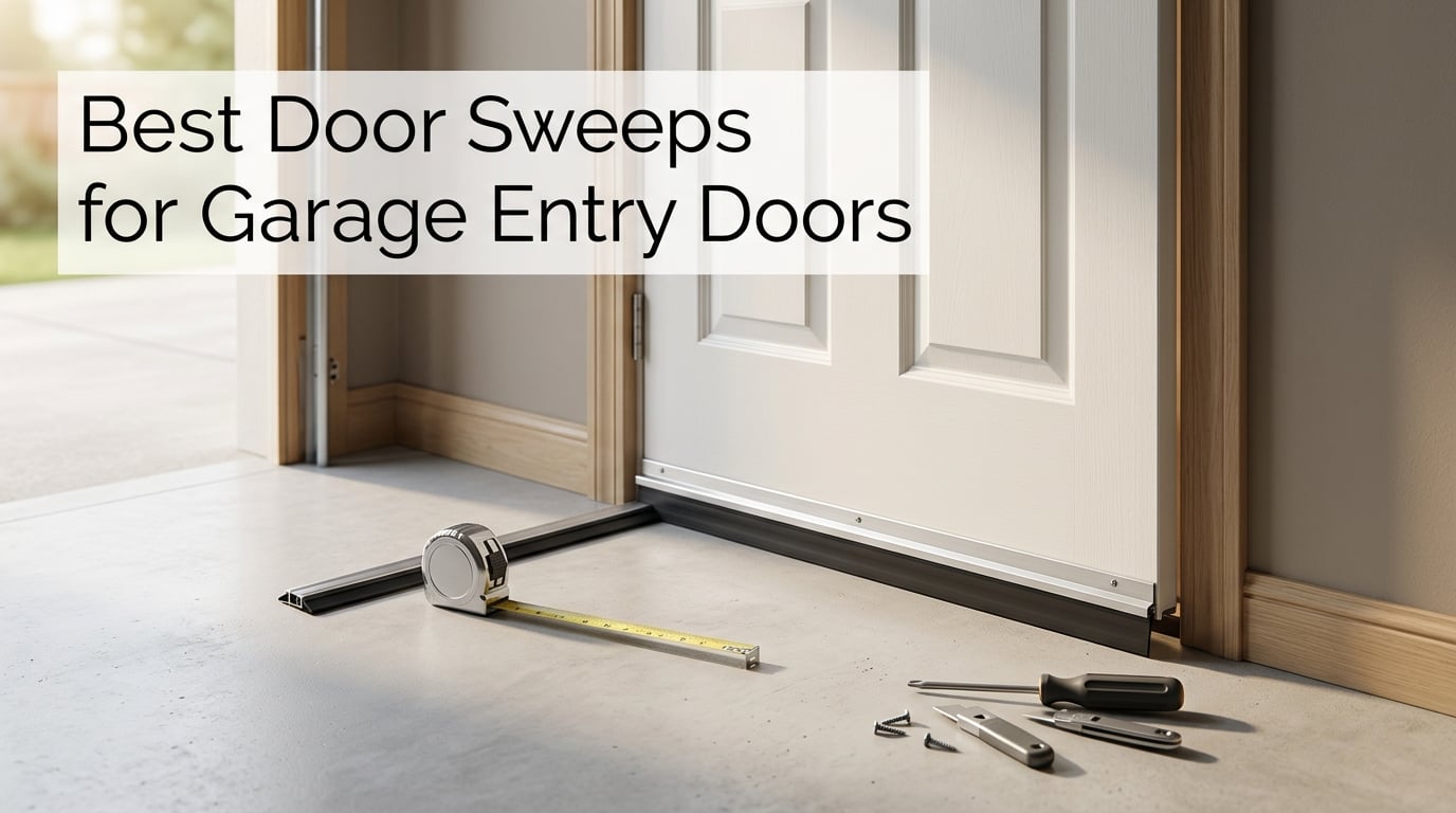Best Door Sweeps for Garage Entry Doors