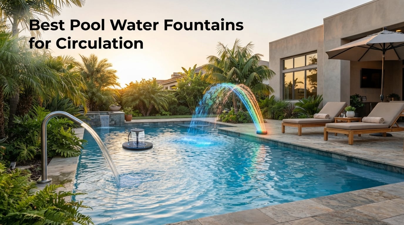 7 Best Pool Water Fountains for Circulation (September 2026) Top Picks