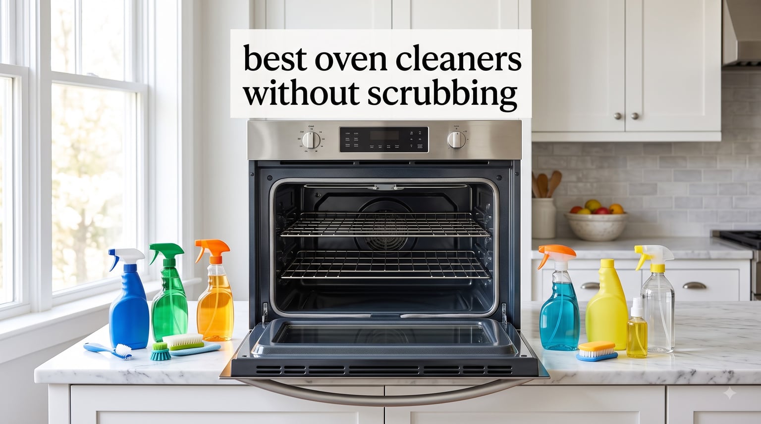 best oven cleaners without scrubbing