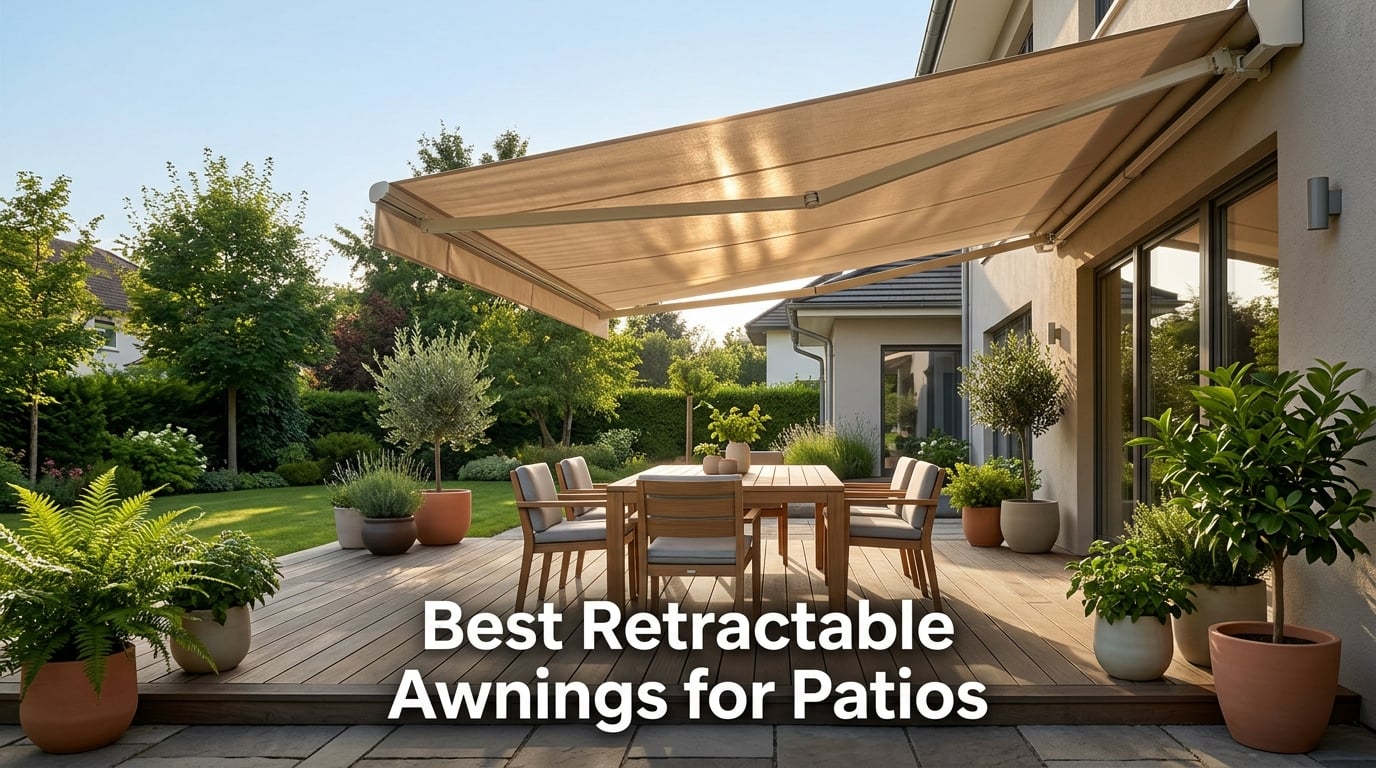 Best Retractable Awnings for Patios
