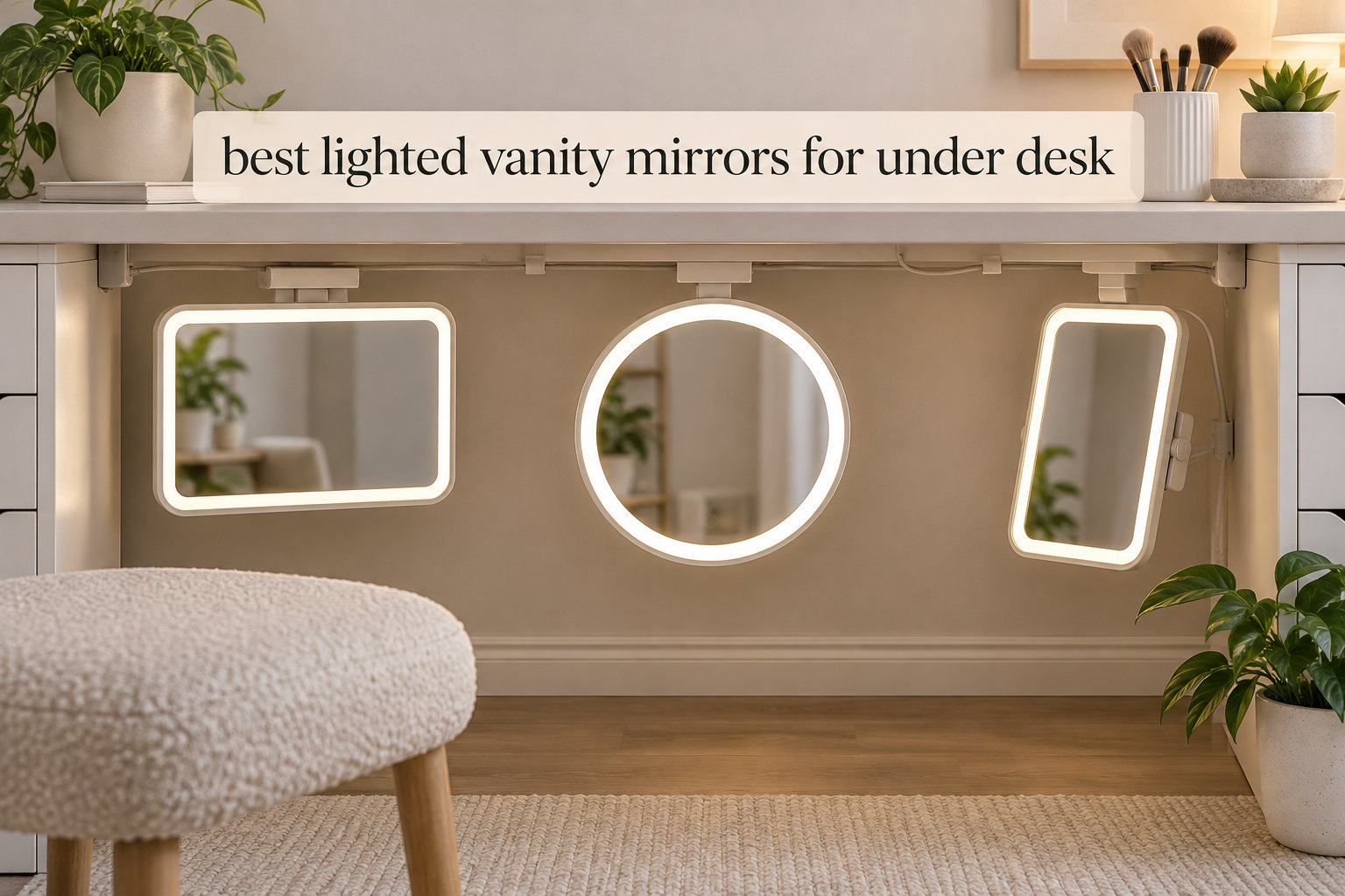 8 Best Lighted Vanity Mirrors for Under Desk (September 2026) Tested