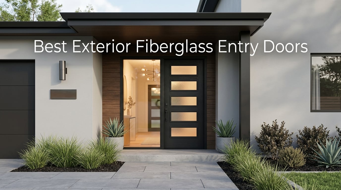 Best Exterior Fiberglass Entry Doors
