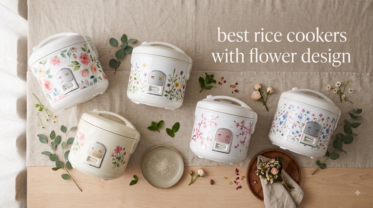 8 Best Rice Cookers With Flower Design (September 2026) Top Picks