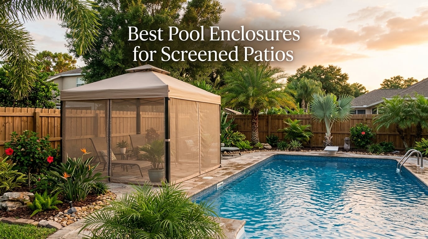 Best Pool Enclosures for Screened Patios