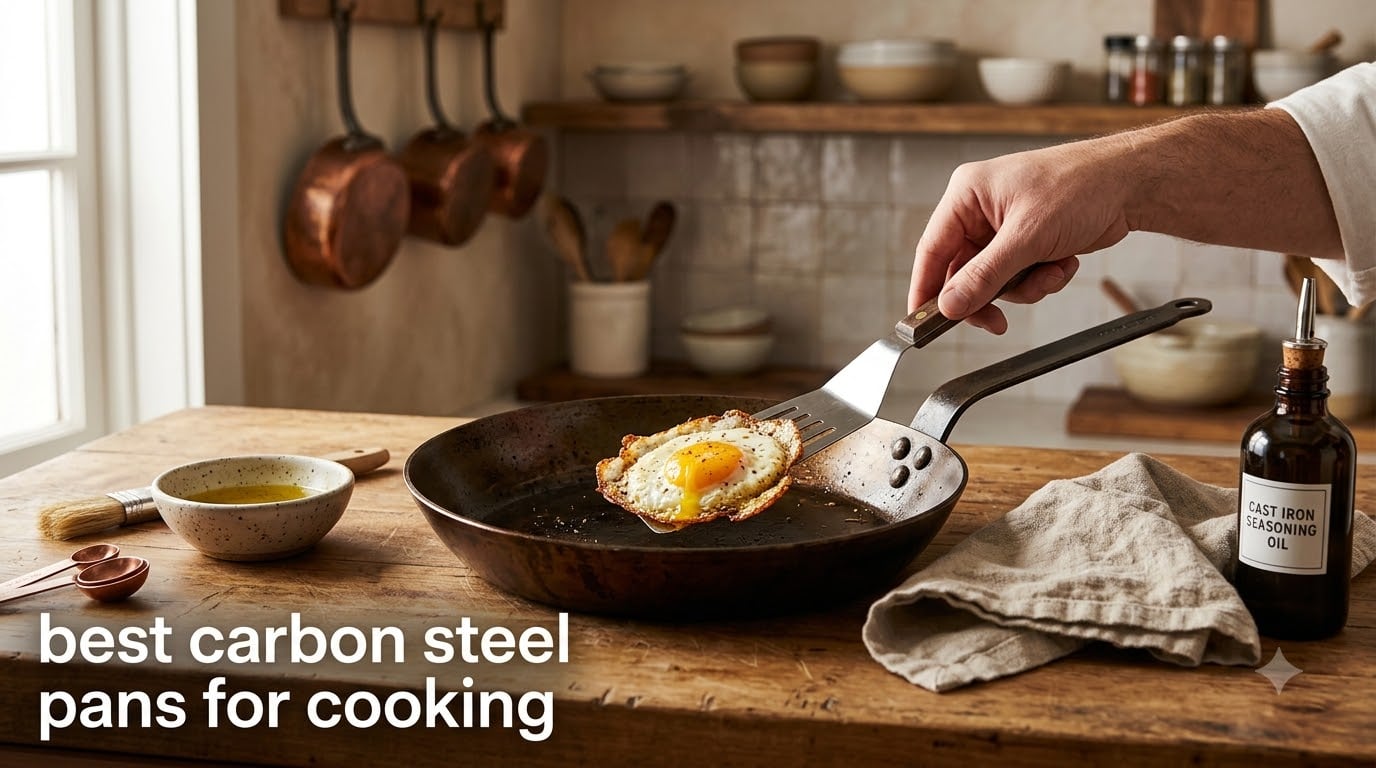 best carbon steel pans for cooking