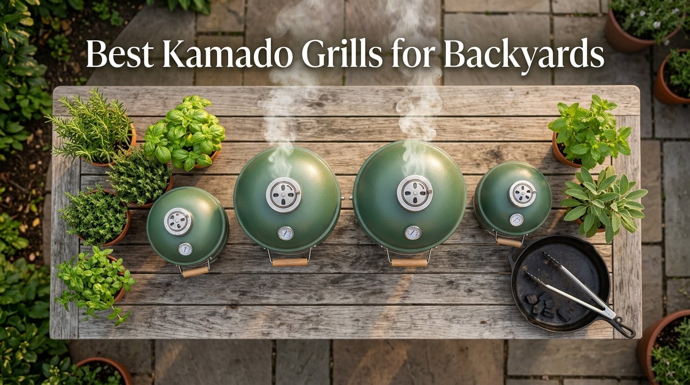 Best Kamado Grills for Backyards