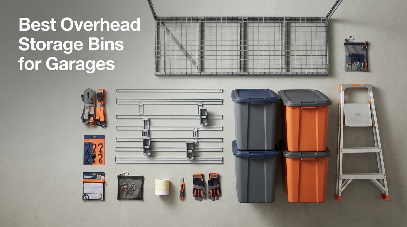 Best Overhead Storage Bins for Garages