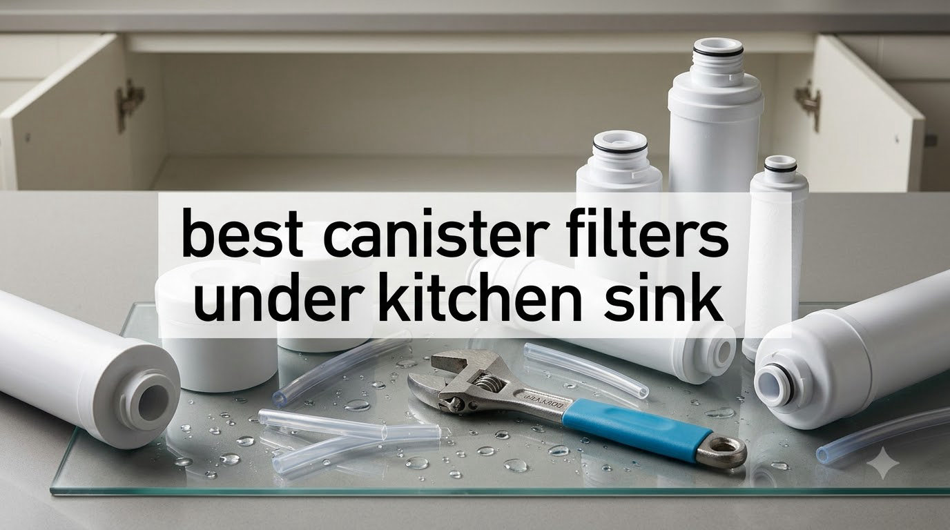 best canister filters under kitchen sink