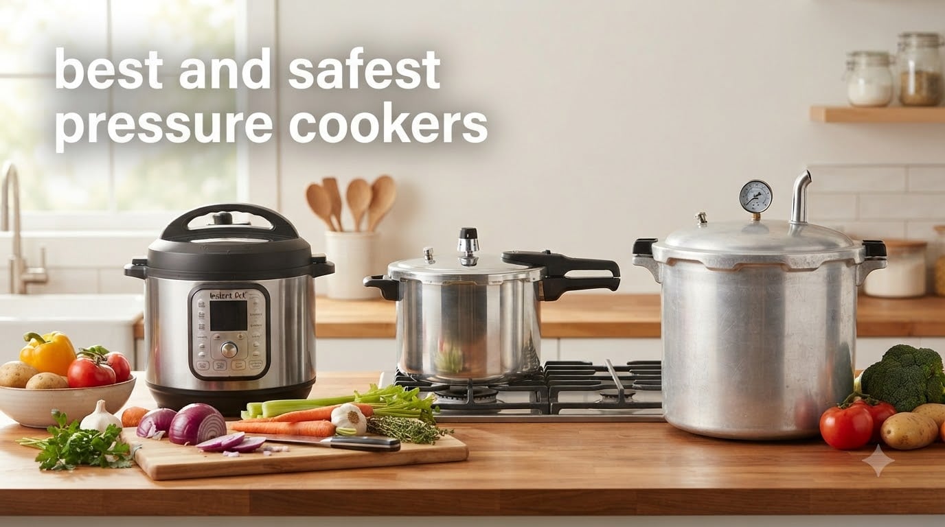 best and safest pressure cookers