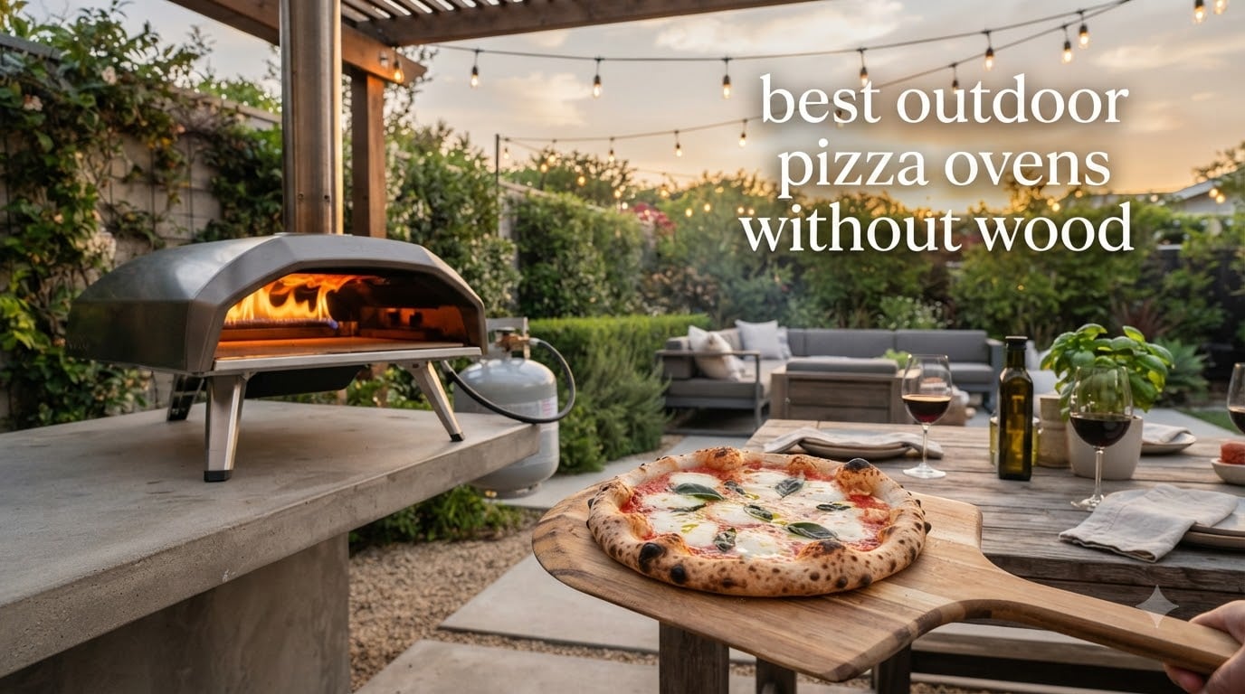 best outdoor pizza ovens without wood