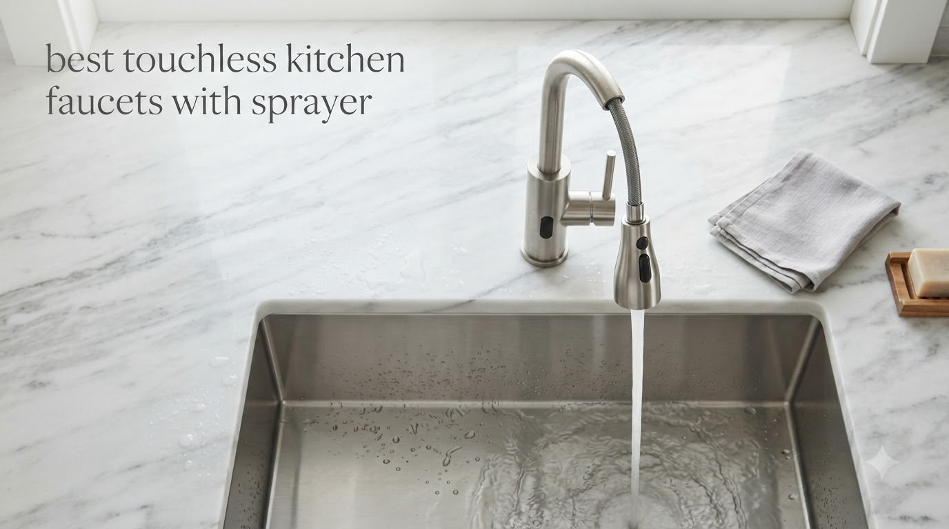 8 Best Touchless Kitchen Faucets with Sprayer (September 2026) Honest Reviews