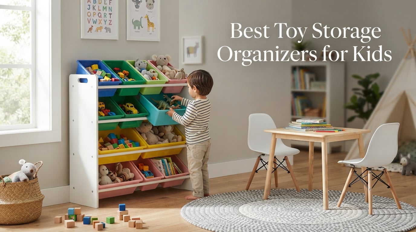 Best Toy Storage Organizers for Kids