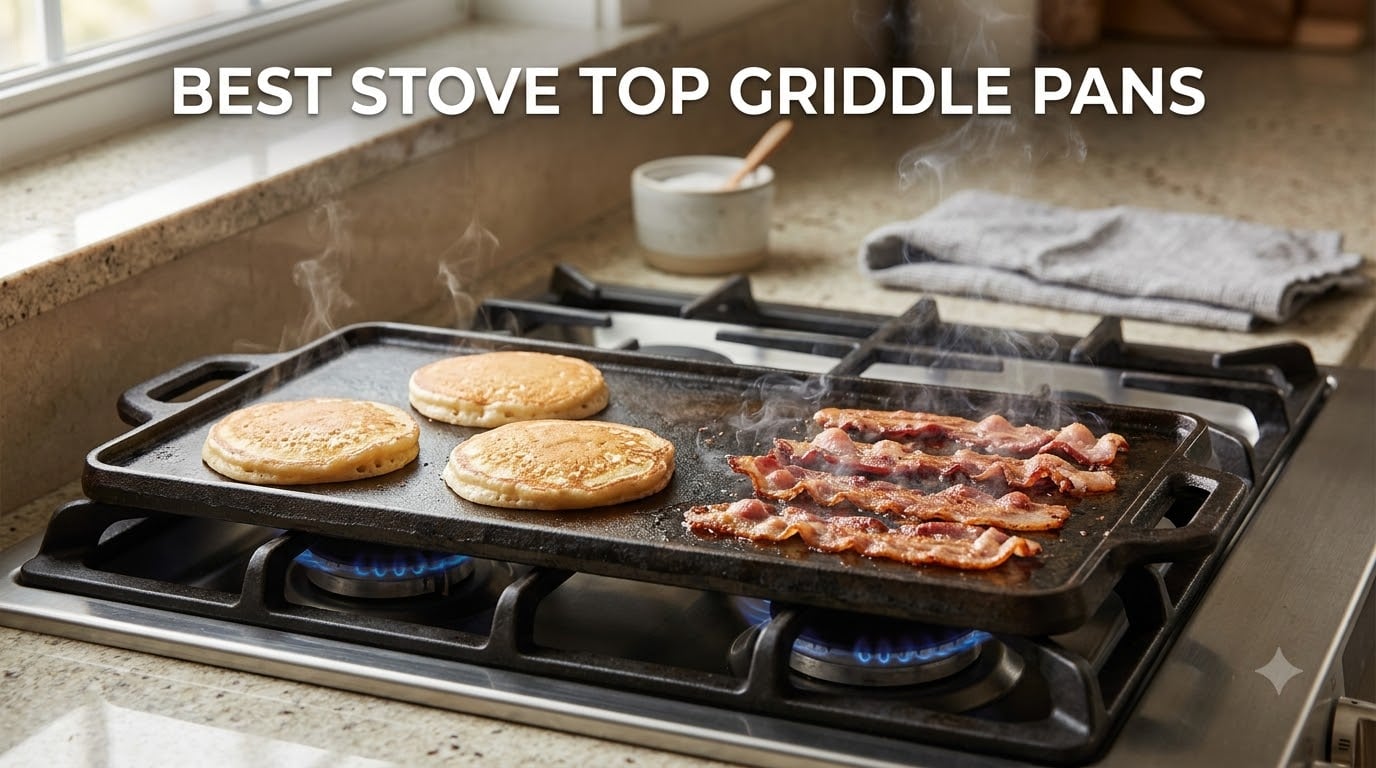 8 Best Stove Top Griddle Pans (September 2026) Tested and Reviewed
