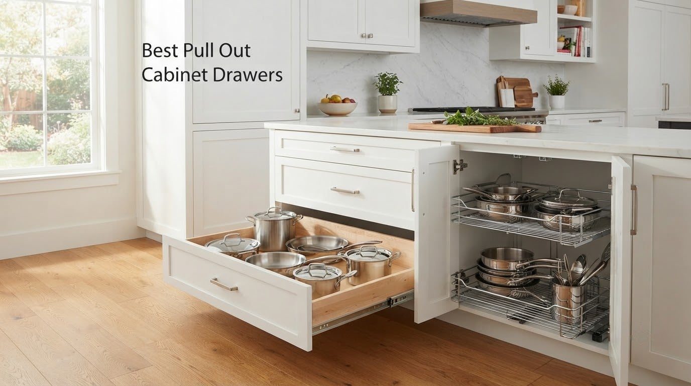 Best Pull Out Cabinet Drawers