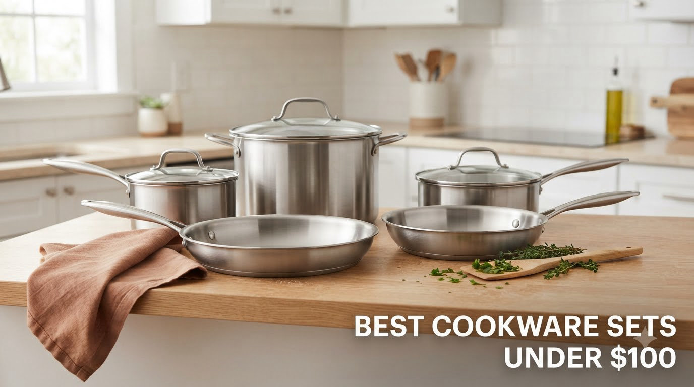 8 Best Cookware Sets Under $100 (September 2026) Tested & Reviewed