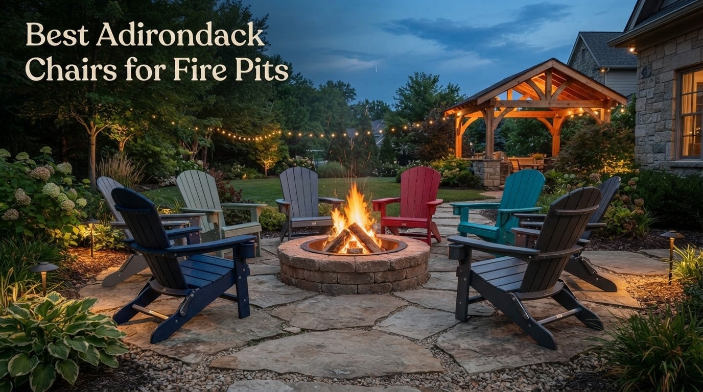 12 Best Adirondack Chairs for Fire Pits (September 2026) Tested Picks