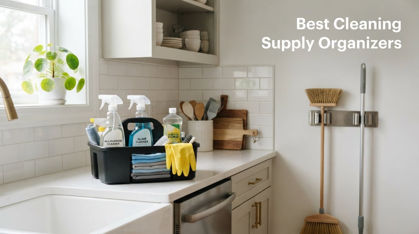 Best Cleaning Supply Organizers