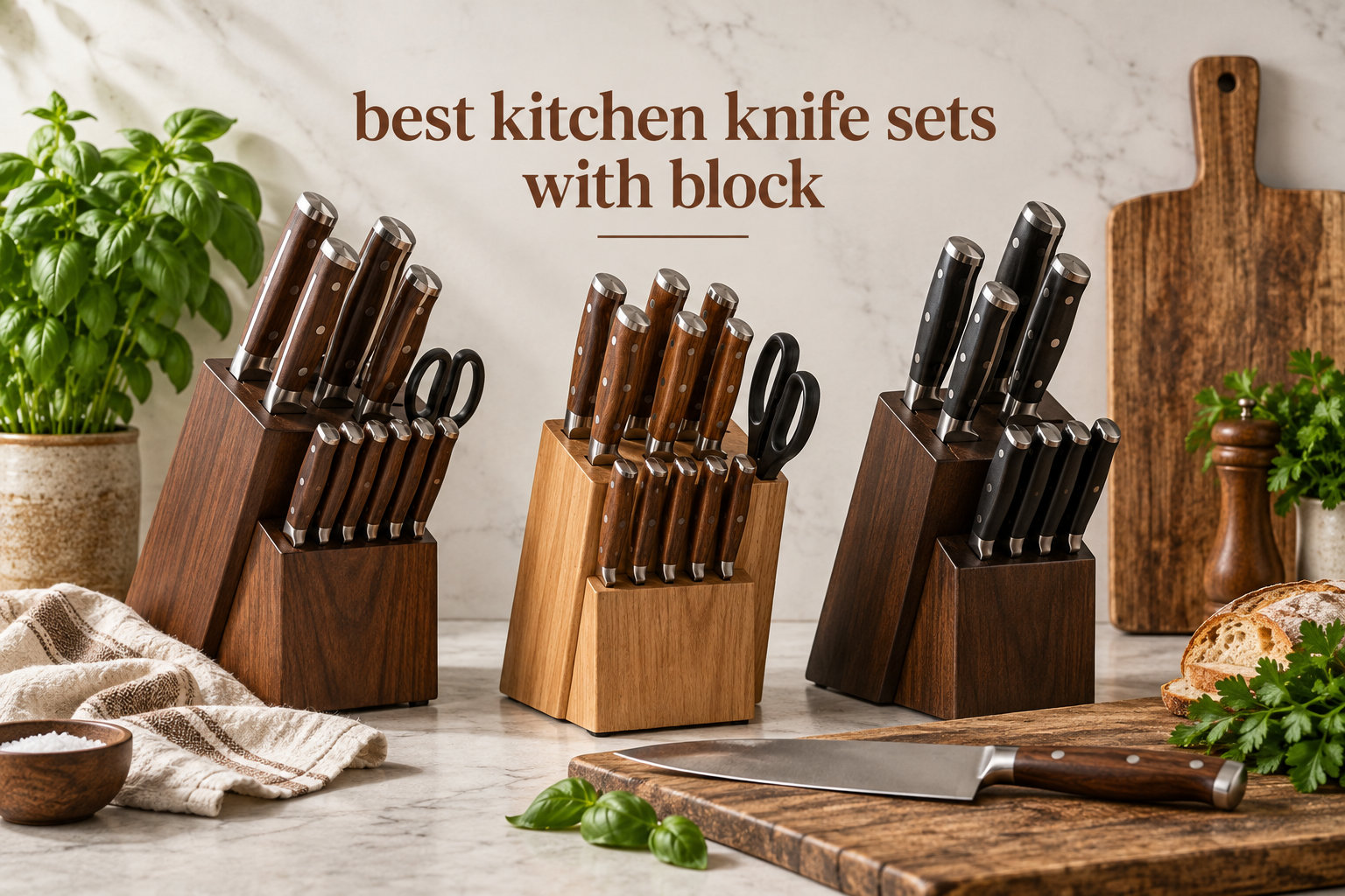 8 Best Kitchen Knife Sets with Block (September 2026) Tested & Ranked
