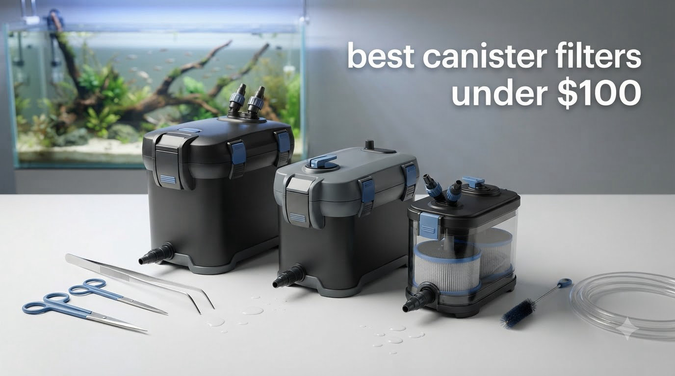 best canister filters under $100