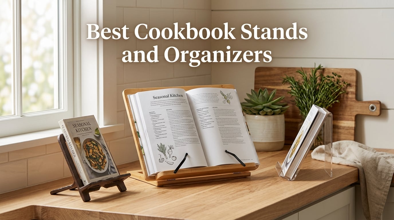 8 Best Cookbook Stands and Organizers (October 2026) Tested Picks