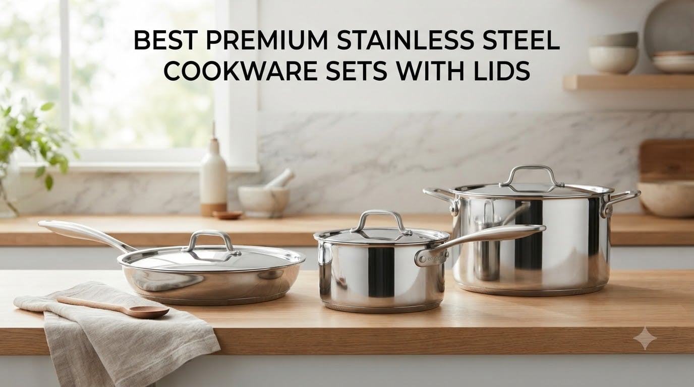 8 best stainless steel cookware sets with lids (September 2026) Honest Reviews