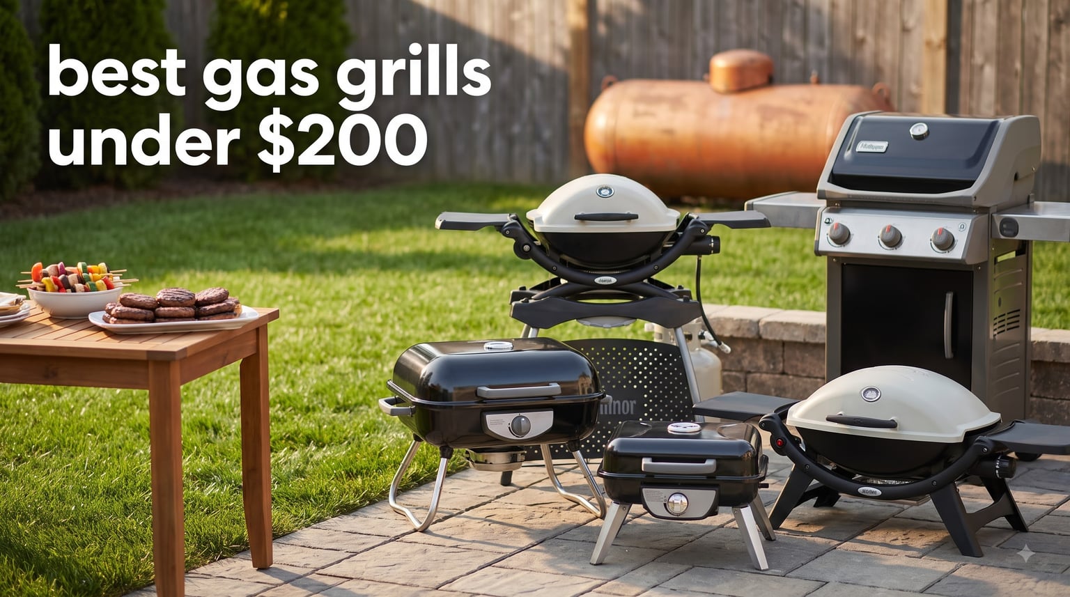 best gas grills under $200
