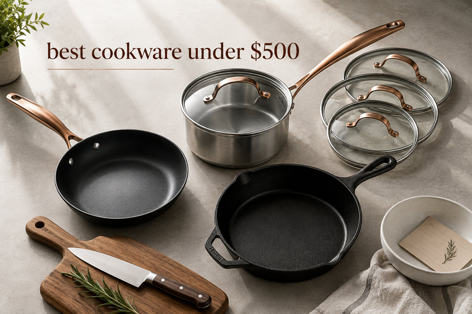 10 Best Cookware Under $500 (September 2026) Tested & Ranked