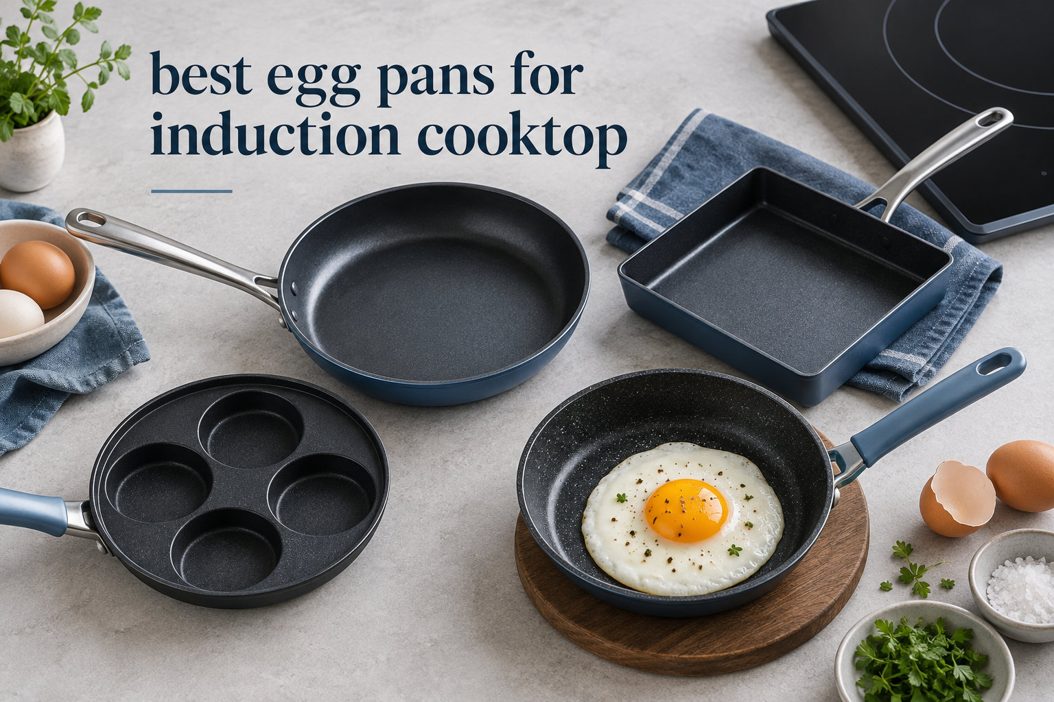 8 Best Egg Pans for Induction Cooktop (September 2026) Expert Picks