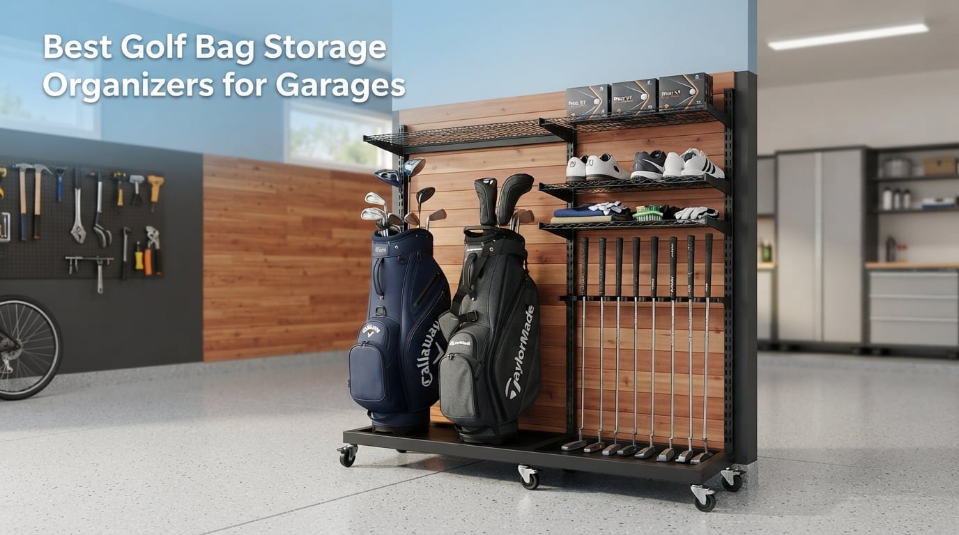 8 Best Golf Bag Storage Organizers (September 2026) Top Picks