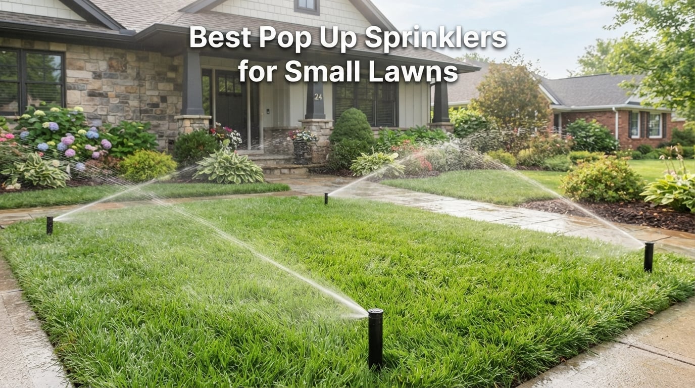 Best Pop Up Sprinklers for Small Lawns