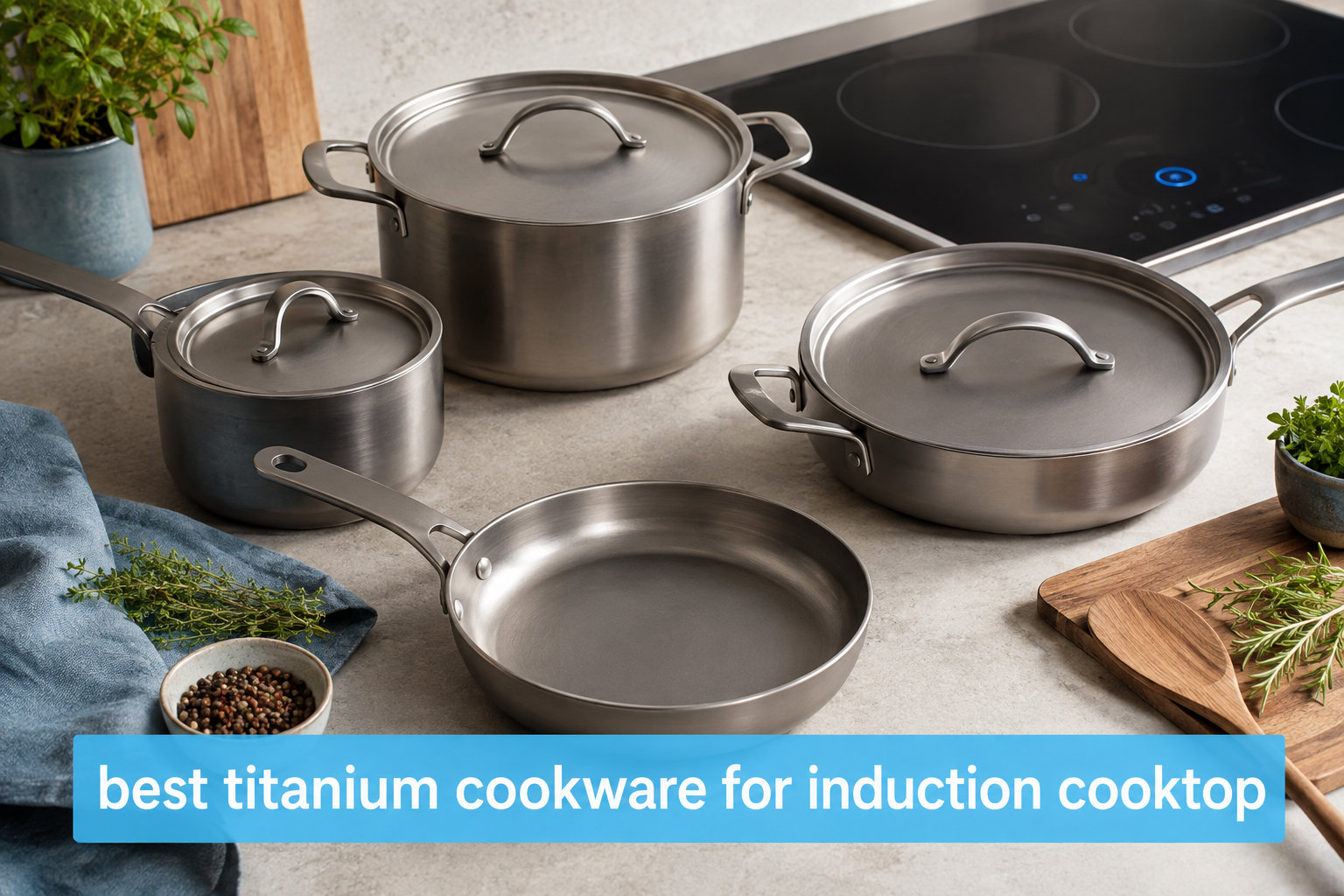 8 Best Titanium Cookware for Induction Cooktop (September 2026) Honest Reviews
