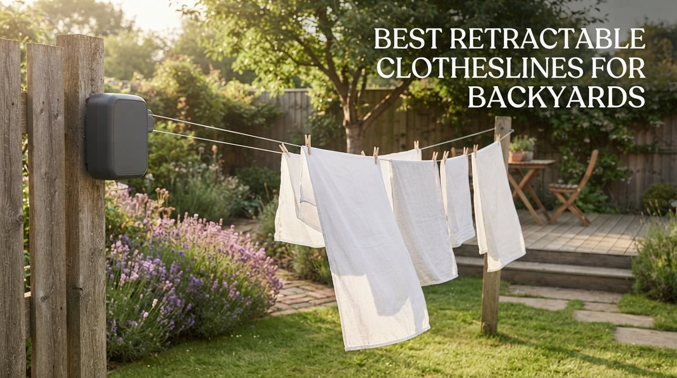 Best Retractable Clotheslines for Backyards