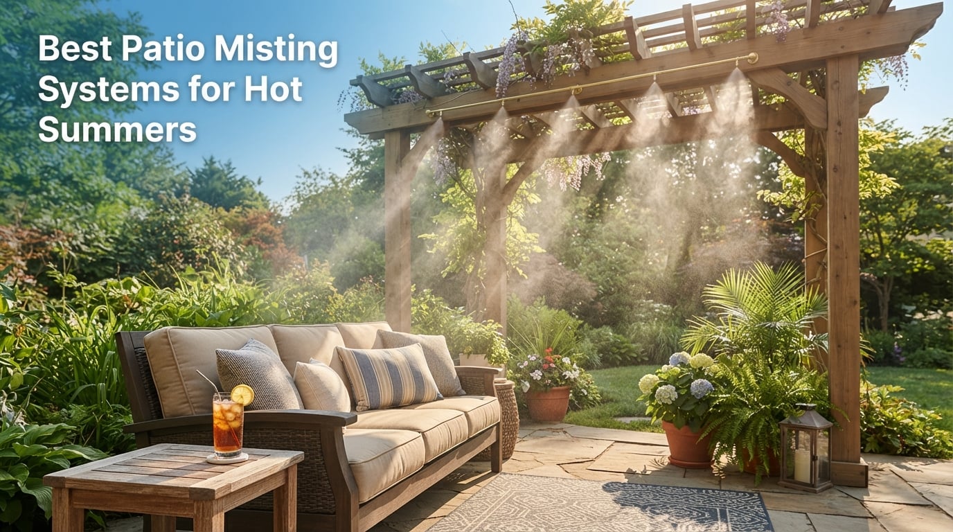 Best Patio Misting Systems for Hot Summers