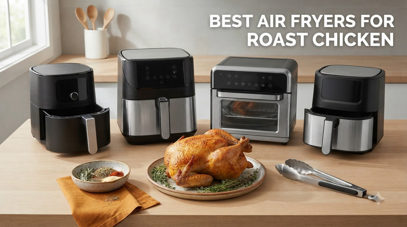 5 Best Air Fryers for Roast Chicken (September 2026) Tested Picks