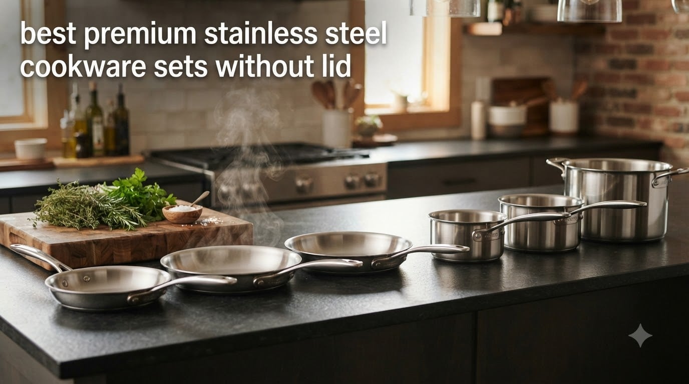 Best Stainless Steel Cookware Sets Without Lid (September 2026) Honest Reviews