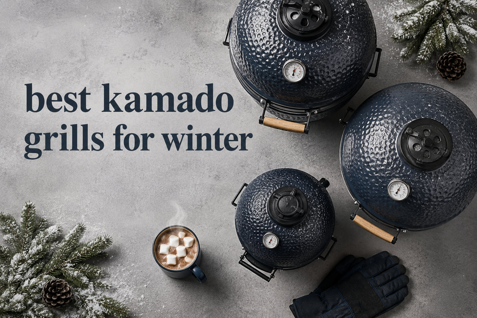best kamado grills for winter
