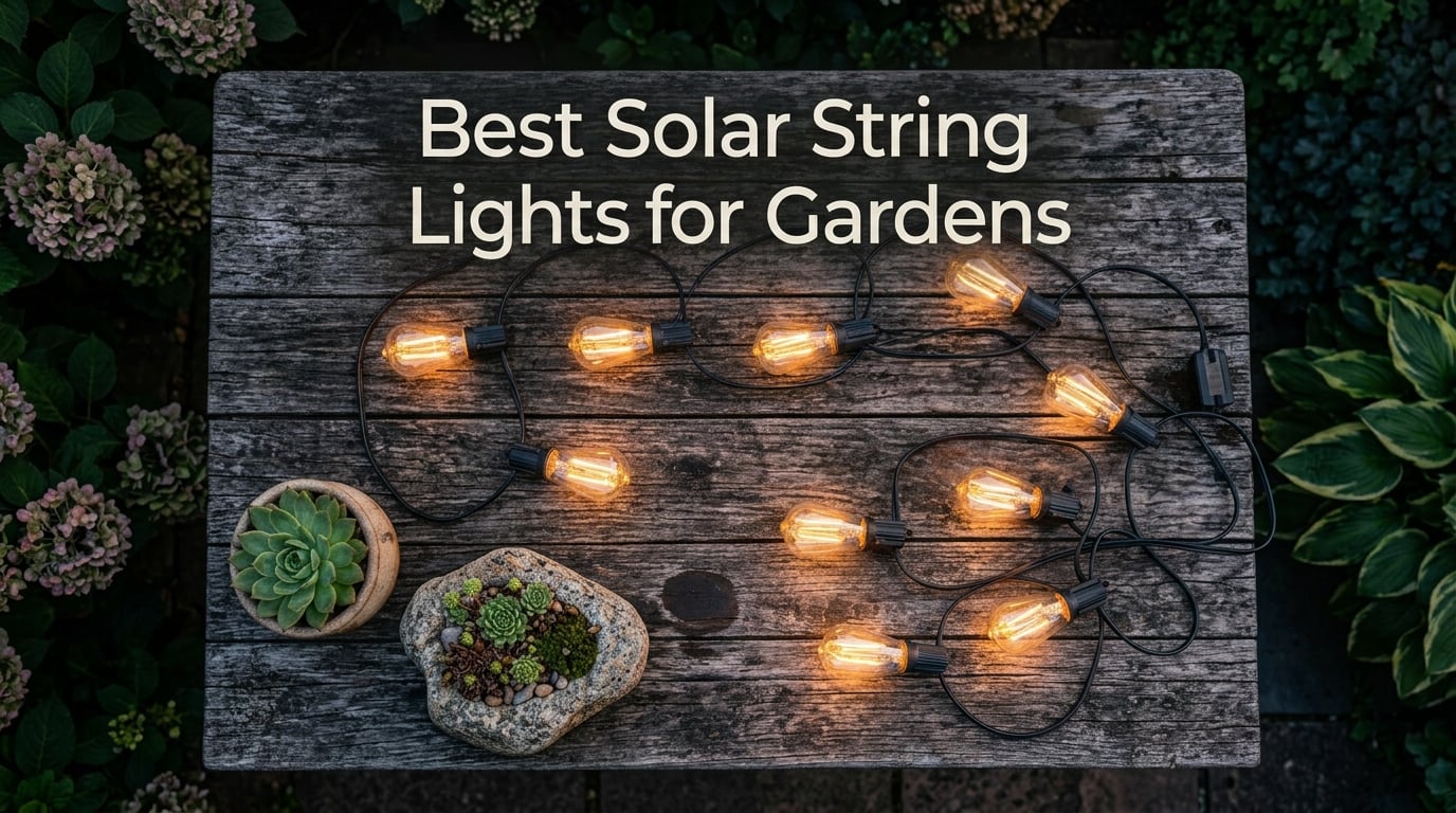 10 Best Solar String Lights for Gardens (September 2026) Top Picks