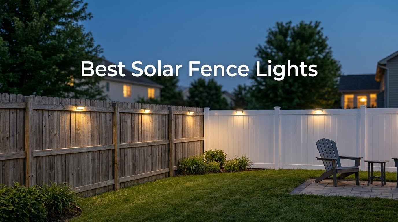 12 Best Solar Fence Lights (September 2026) Tested and Ranked