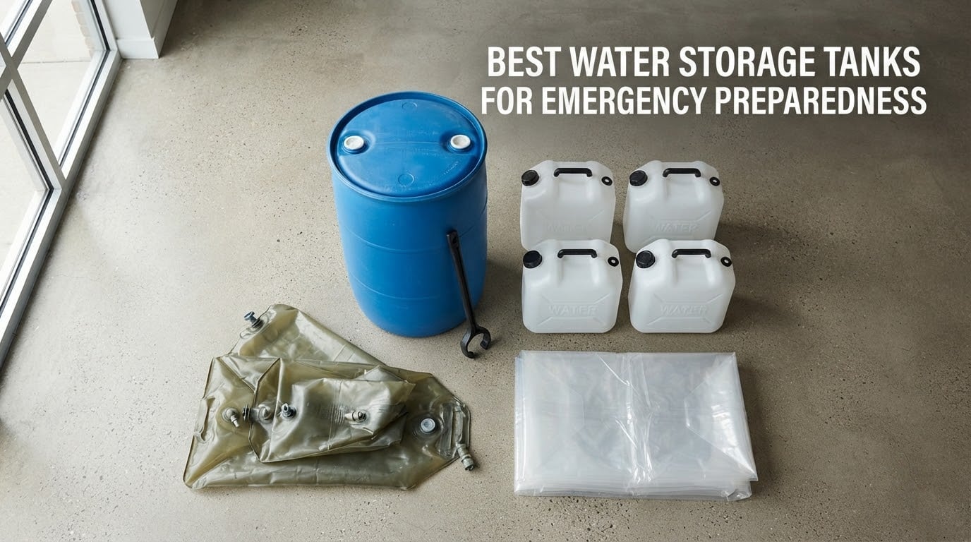 12 Best Water Storage Tanks for Emergency Preparedness (September 2026) Honest Reviews