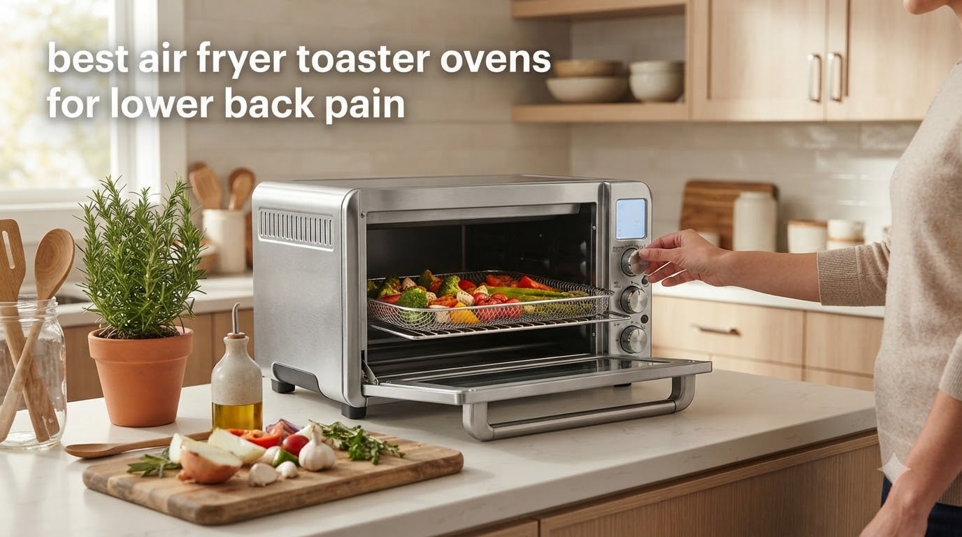 8 Best Air Fryer Toaster Ovens for Lower Back Pain (September 2026) Honest Reviews