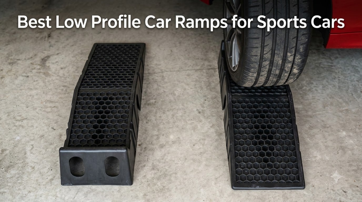 Best Low Profile Car Ramps for Sports Cars
