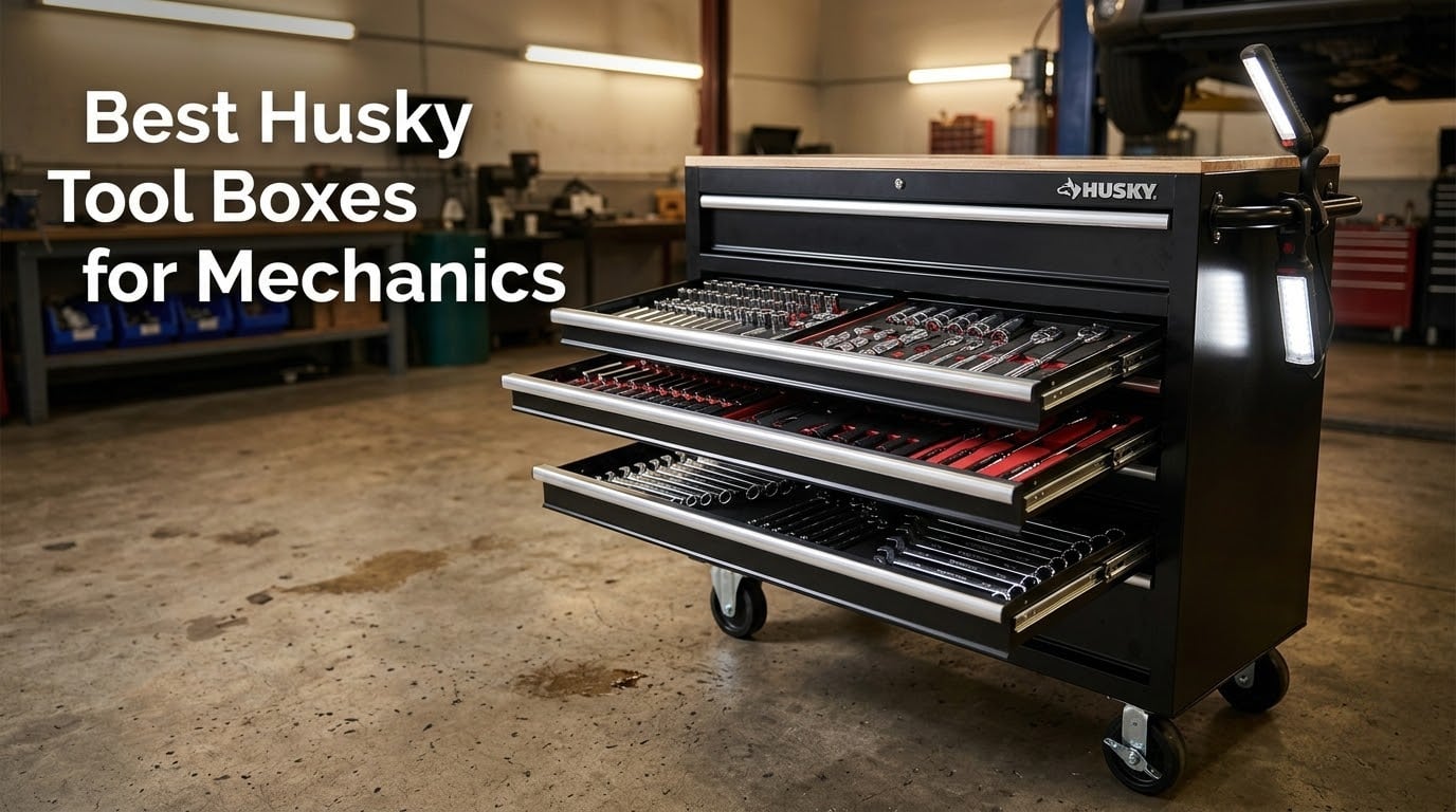 Best Husky Tool Boxes for Mechanics