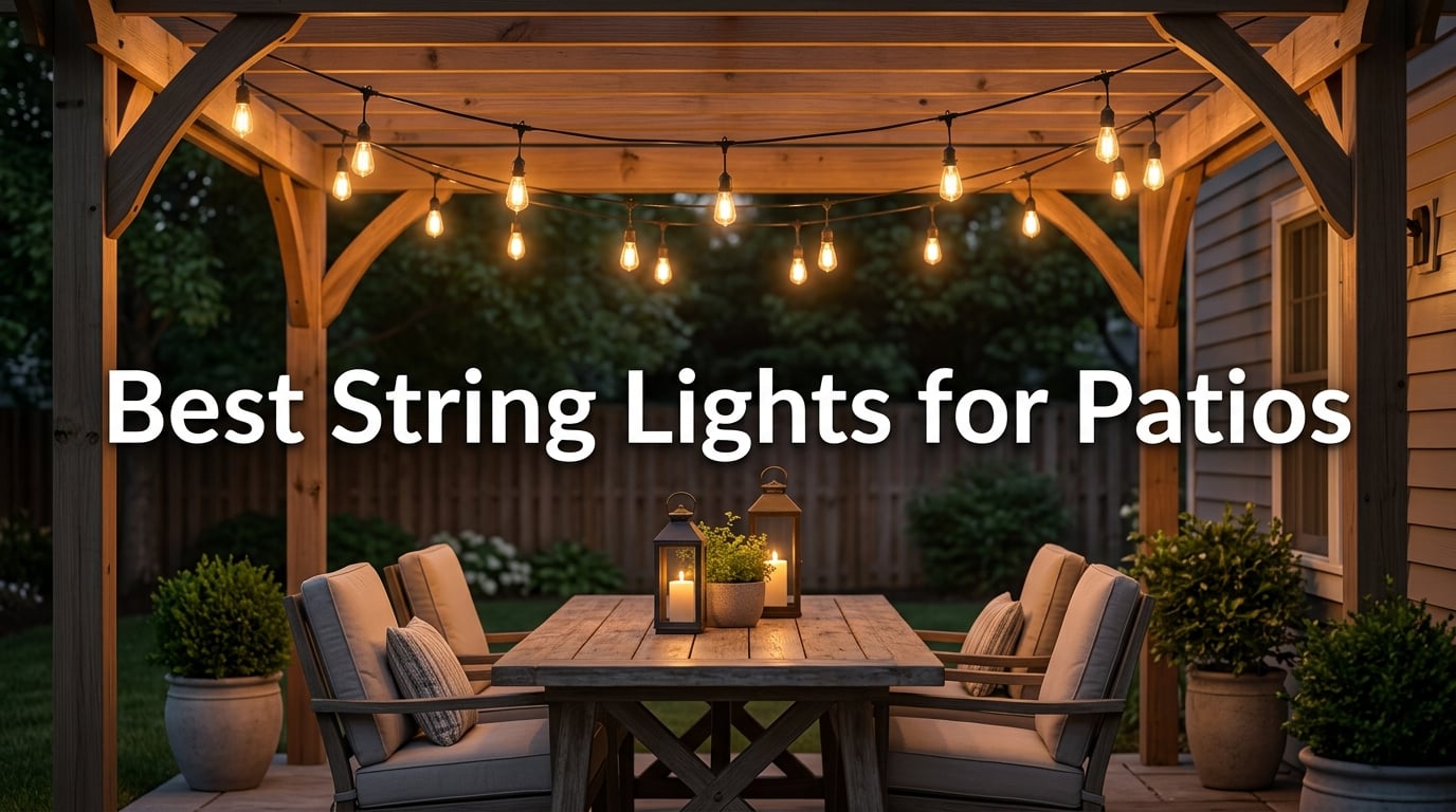 Best String Lights for Patios