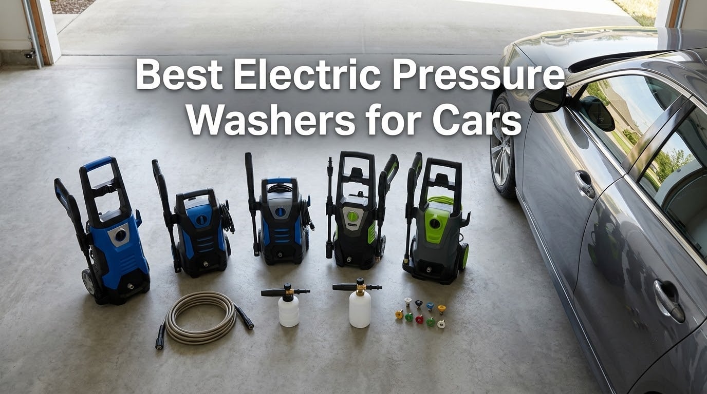 Best Electric Pressure Washers for Cars