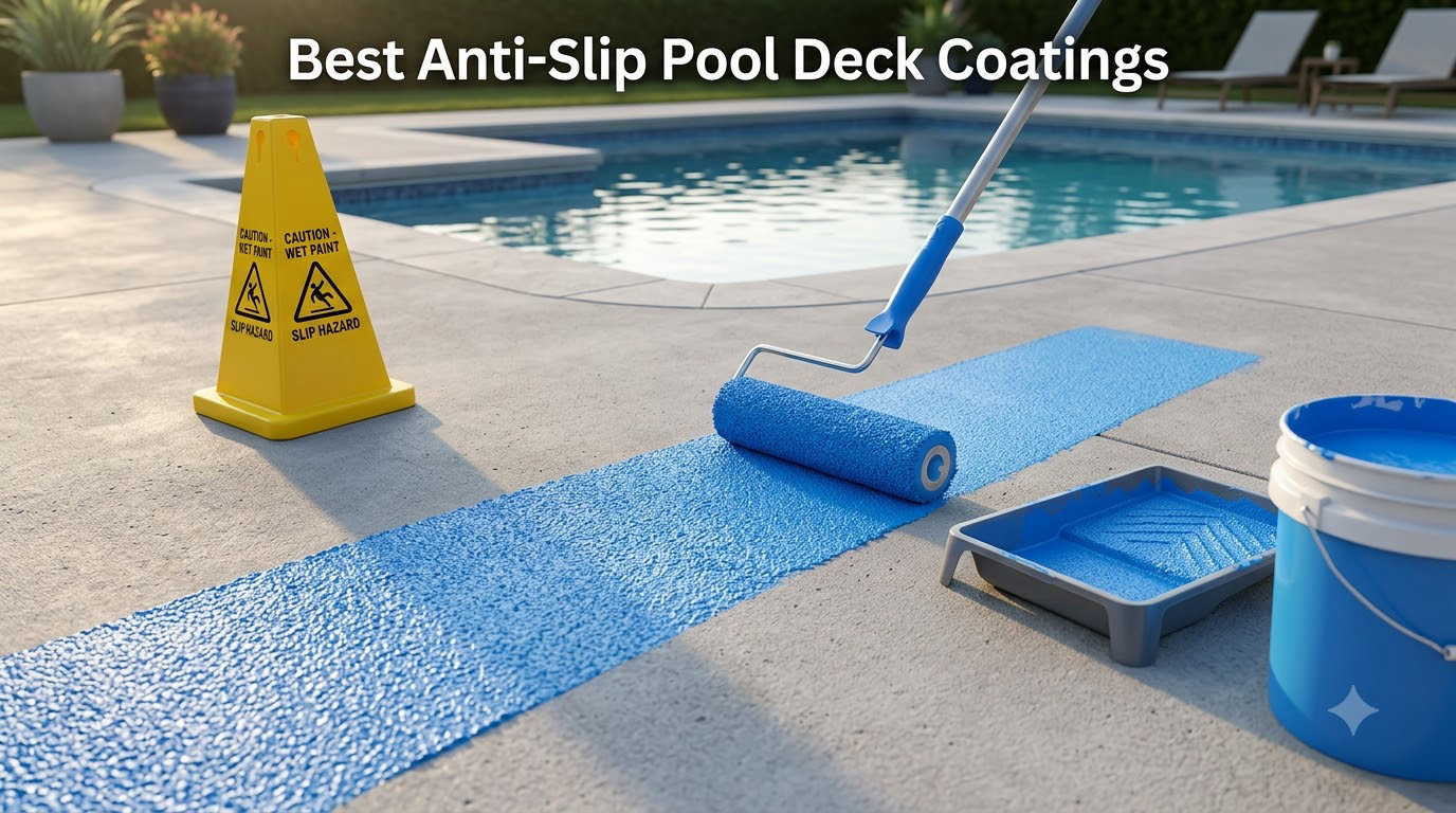 Best Anti-Slip Pool Deck Coatings