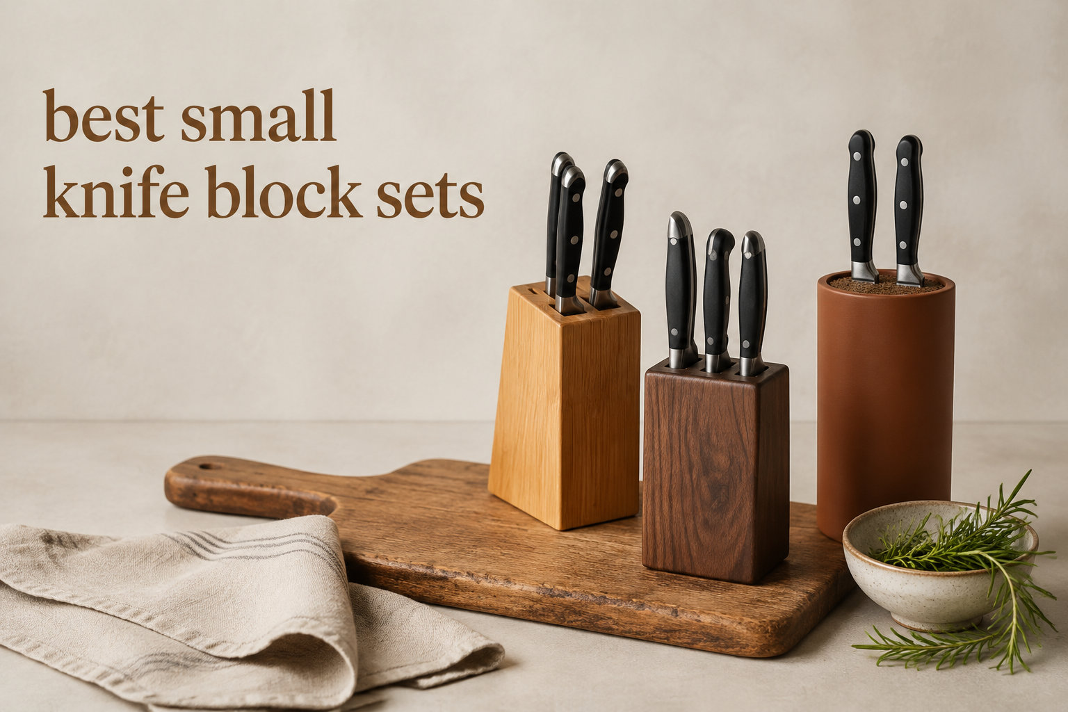 best small knife block sets
