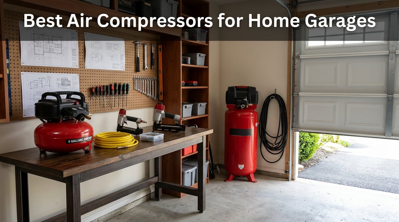 Best Air Compressors for Home Garages