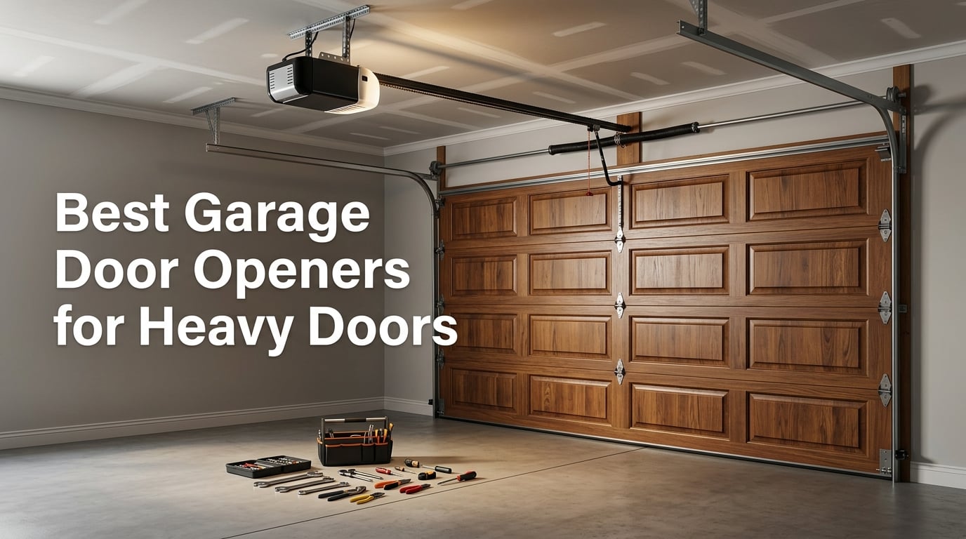 Best Garage Door Openers for Heavy Doors