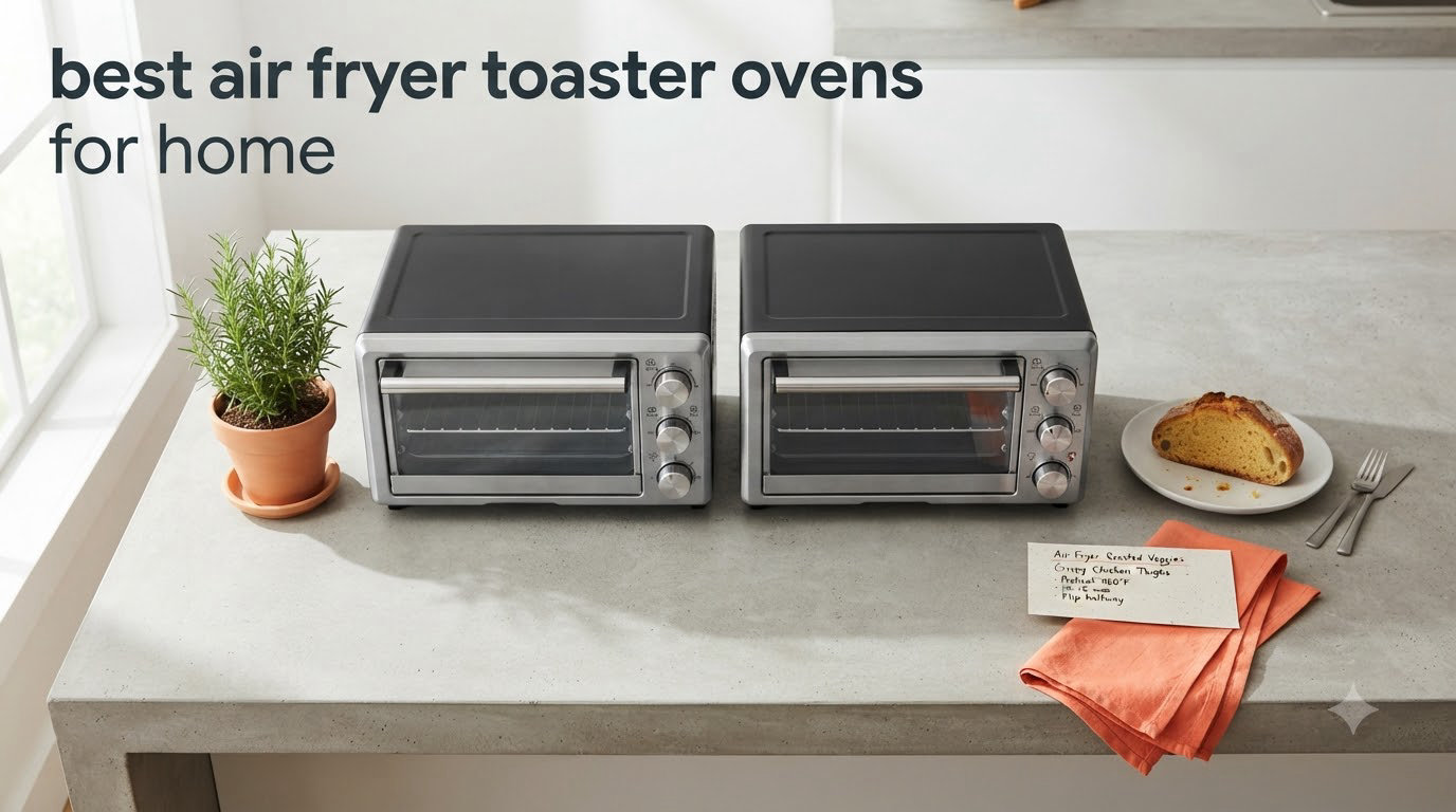8 Best Air Fryer Toaster Ovens for Home (September 2026) Tested